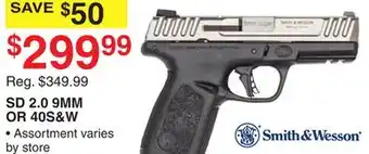 Dunham's Sports SD 2.0 9MM OR 40S & W offer