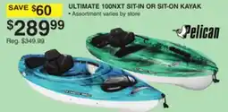 Dunham's Sports ULTIMATE 100NXT SIT-IN OR SIT-ON KAYAK offer