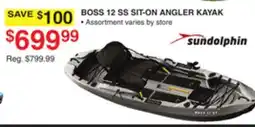 Dunham's Sports BOSS 12 SS SIT-ON ANGLER KAYAK offer