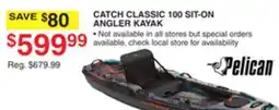 Dunham's Sports CATCH CLASSIC 100 SIT-ON ANGLER KAYAK offer