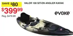 Dunham's Sports VALOR 100 SIT-ON ANGLER KAYAK offer