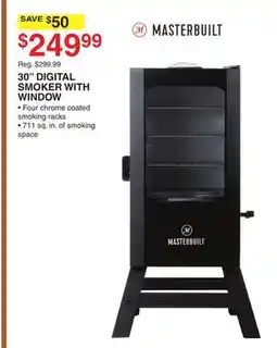 Dunham's Sports 30 DIGITAL SMOKER WITH WINDOW offer