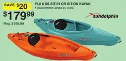 Dunham's Sports FIJI 8 SS SIT-IN OR SIT-ON KAYAK offer