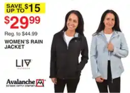 Dunham's Sports WOMEN'S RAIN JACKET offer