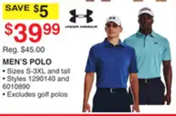 Dunham's Sports MEN'S POLO offer