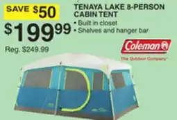 Dunham's Sports TENAYA LAKE 8-PERSON CABIN TENT offer