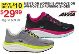 Dunham's Sports MEN'S OR WOMEN'S AVI-MOVE OR AVI-MOVE 2.0 RUNNING SHOES offer