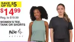 Dunham's Sports WOMEN'S TEE, TANK OR SHORTS offer