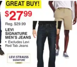 Dunham's Sports LEVI SIGNATURE MEN'S JEANS offer