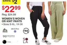 Dunham's Sports WOMEN'S WOVEN OR KNIT PANTS offer