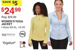 Dunham's Sports WOMEN'S YOGA JACKET offer
