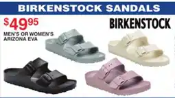 Dunham's Sports MEN'S OR WOMEN'S ARIZONA EVA offer