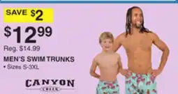 Dunham's Sports CANYON CREEK MEN'S SWIM TRUNKS offer