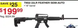 Dunham's Sports TM22 22LR FEATHER SEMI-AUTO offer
