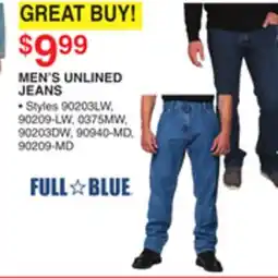 Dunham's Sports MEN'S UNLINED JEANS offer
