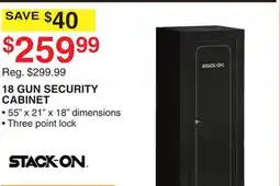 Dunham's Sports 18 GUN SECURITY CABINET offer