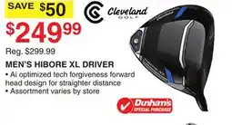 Dunham's Sports MEN'S HIBORE XL DRIVER offer