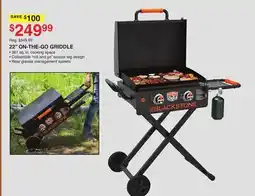 Dunham's Sports 22 ON-THE-GO GRIDDLE offer