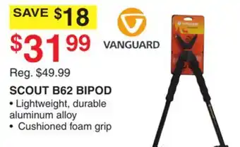 Dunham's Sports SCOUT B62 BIPOD offer