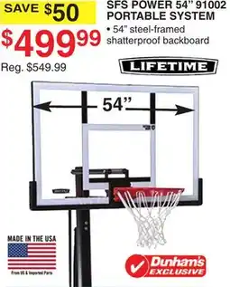 Dunham's Sports 54 SFS POWER 54 91002 PORTABLE SYSTEM offer
