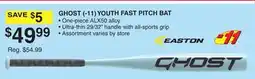 Dunham's Sports GHOST (- 11) YOUTH FAST PITCH BAT offer