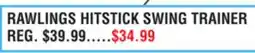 Dunham's Sports RAWLINGS HITSTICK SWING TRAINER offer