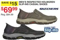 Dunham's Sports MEN'S RESPECTED HOLMGREN SLIP-INS CASUAL SHOES offer