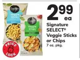 Safeway Signature SELECT Veggie Sticks or Chips offer
