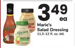 Safeway Marie's Salad Dressing offer