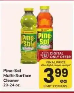 Safeway Pine-Sol Multi-Surface Cleaner offer