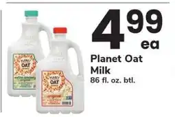 Safeway Planet Oat Milk offer