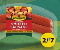Safeway Eckrich Skinless Smoked Sausage offer