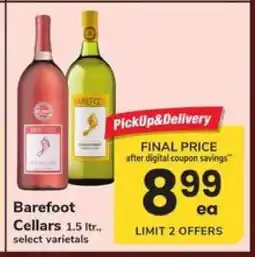 Safeway Barefoot Cellars offer