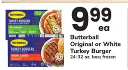 Safeway Butterball Turkey Burgers offer