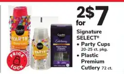 Safeway Signature SELECT Party Supplies offer