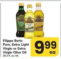 Safeway Filippo Berio Olive Oil offer