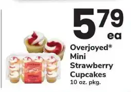 Safeway Overjoyed Mini Strawberry Cupcakes offer