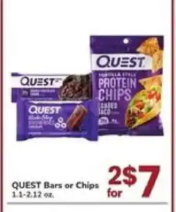 Safeway QUEST Bars or Chips offer