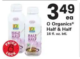 Safeway O Organics Half & Half offer