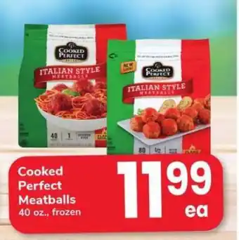 Safeway Cooked Perfect Meatballs offer