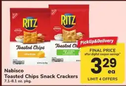 Safeway Nabisco Toasted Chips Snack Crackers offer
