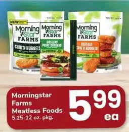 Safeway Morningstar Farms Meatless Foods offer