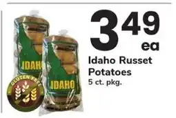 Safeway Idaho Russet Potatoes offer