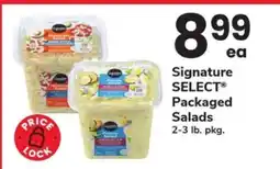 Safeway Signature Select Packaged Salads offer