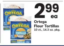 Safeway Ortega Flour Tortillas offer
