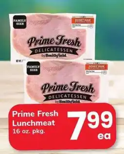 Safeway Prime Fresh Lunchmeat offer