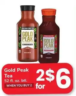 Safeway Gold Peak Tea offer
