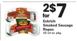 Safeway Eckrich Smoked Sausage Ropes offer