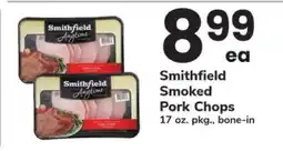 Safeway Smithfield Smoked Pork Chops offer