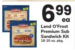 Safeway Land O’ Frost Premium Sub Sandwich Kit offer